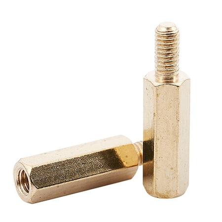 

50 Pcs 3mm Male Female Brass PCB Hex Stand-Off Pillar 20mm