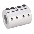 thumbnail image 2 of Risegun Acoplamiento De Abrazadera Rígida M5 38N.M Acoplamiento De Sujeción De Eje De óxido Anodizado para Servomotor Paso A Paso 4000rpm, 2 of 14