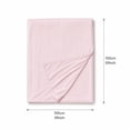 thumbnail image 3 of Silky Satin Cooling Blanket, Lightweight Breathable Summer Throw, Ultra-Thin No-Fill Bed Blanket for Sofa Nap Travel (Green), 3 of 6