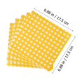 thumbnail image 2 of DEEPCRAFF 100pcs Square Food Paper Sheets for Sandwich Wraps in Bakeries Yellow, 2 of 6