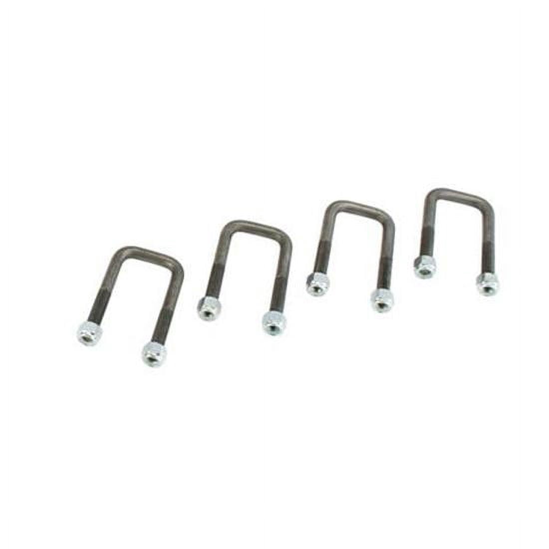 1955-59 Chevy Half-Ton Front Axle U-Bolts, Set/4