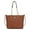 Cognac, variant on MKF Collection Alyne Vegan Leather Women's Shoulder Bag, Fashion Tote Purse Handbag by Mia K - Cognac