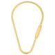 thumbnail image 1 of Outdoor Brass Keychain Screw Type Lock Clip Keys Holder Organizer Retro Key Ring, 1 of 5