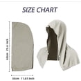 thumbnail image 5 of Cooling Hoodie Towels, Instant Cooling Towels for Neck and Face, UPF 50 Sun Protection, Ice Towel for Hot Weather, Head Towel for Yoga, Sports, Gym（Blue）, 5 of 9
