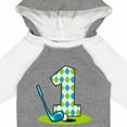 thumbnail image 4 of Inktastic Argyle Golf 1st Birthday Boys Long Sleeve Baby Bodysuit, 4 of 5