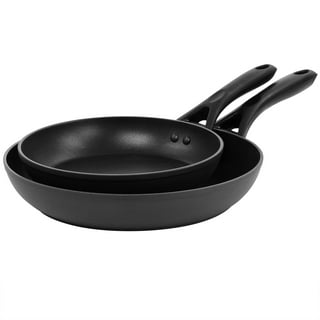 Oster Castaway 12 inch Cast Iron Round Frying Pan with Dual Spouts