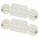 thumbnail image 3 of Bombilla de Techo Interior de Automóvil, 8000lm 6pcs Mapa de Mapa de Carro de Automóvil Panel de Luz 48 LED 12V 5W SMD 5050 Plug and Play para La REPARACIÓN DE AUTOMÓVILES, 3 of 7