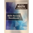 thumbnail image 1 of Pre-Owned Big Ideas Math: Modeling Real Life - Skills Review Handbook, 9781642080155, 1642080152, 9781642080155, 1642080152, Paperback,, 1 of 1
