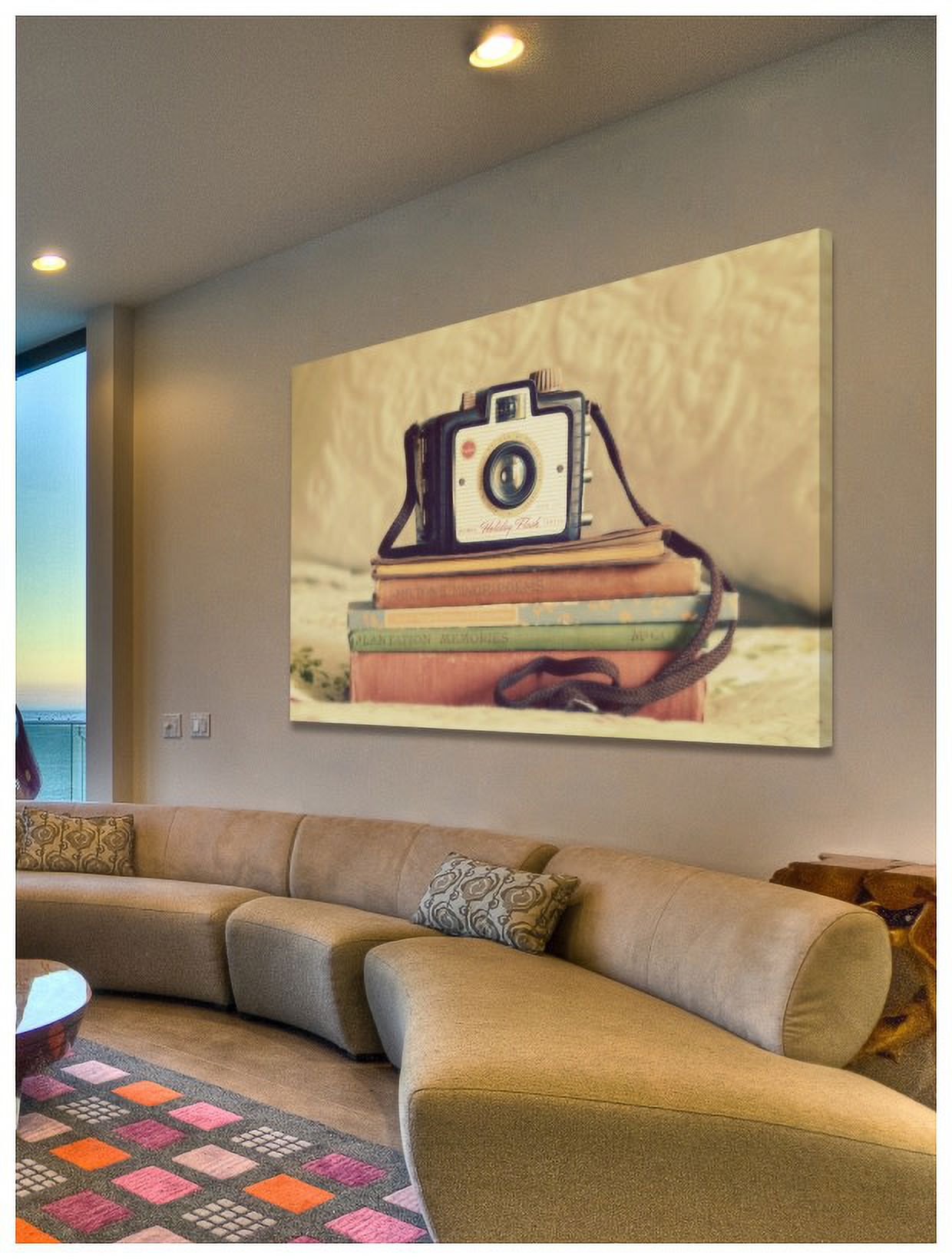 Marmont Hill "Smile" by Robert Dickinson Painting Print on Canvas