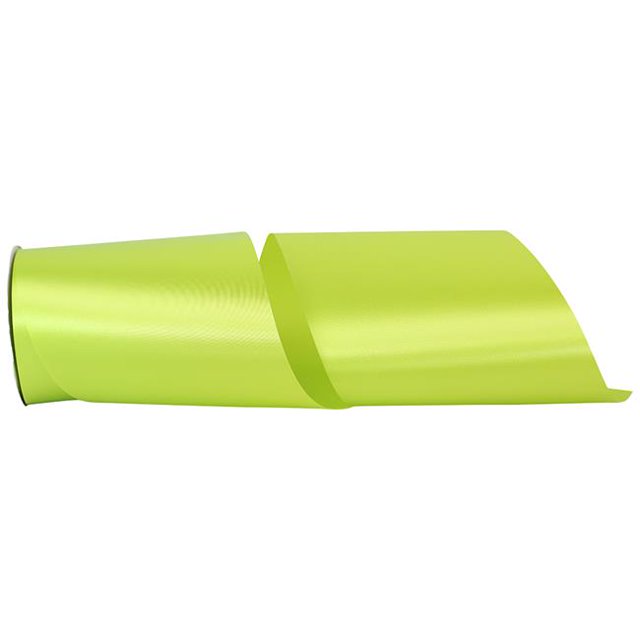 Reliant Ribbon 4700-547-25K 6 Po 50 Yards Simple Face Satin Allure Ribbon&44; Nouvelle Chartreuse
