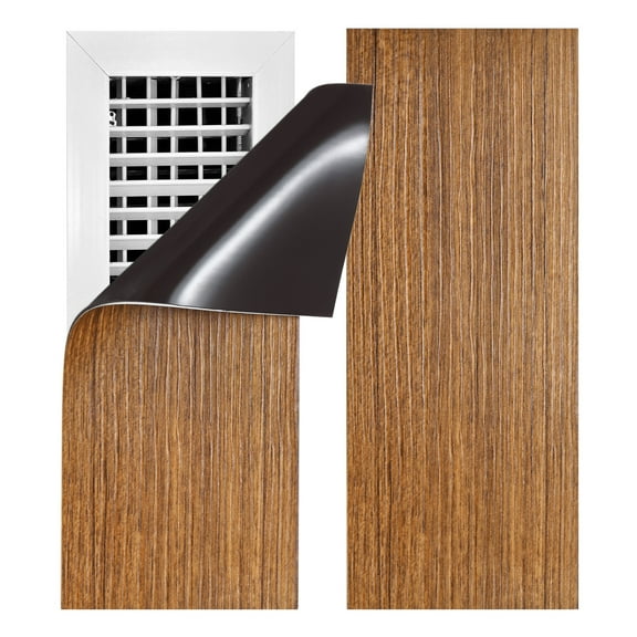 Uxcell Magnetic Vent Covers [1pcs] - Vent Covers For Home Floor Use For Wall, and Ceiling Registers & Home  &  RV & HVAC - [Woodon - 10 x 4 IN]