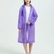 thumbnail image 1 of Capa para mujer, estilo largo, para adultos, para hombres y mujeres, atada a mano, impermeable, con capucha y botones, para exteriores, para padres e hijos, chaqueta informal de manga larga, impermeab, 1 of 5
