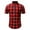 Red, variant on IROINNID Men's Loose Comfy Short Sleeve Solid Tops, Size M-5XL