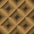 thumbnail image 1 of Dundee Deco Wallpaper Roll - Abstract Bronze, Yellow Perspective Squares, 21 in x 33 ft, 1 of 2