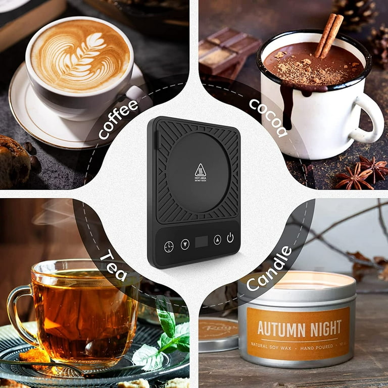 Coffee Mug Warmer with Auto Off Timer, Coffee Cup Warmer for Desk