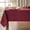 Burgundy, variant on Fall Farmhouse Round Tablecloth for Indoor Outdoor Use, Harvest Thanksgiving Faux Linen Washable Table Cover, Party Dining Kitchen Decor, 60 Inch Round, Burnt Orange, 2-4 Seats