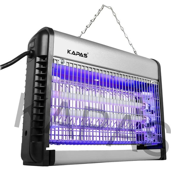 Mosquito Killer, Kapas Electric Mosquito Zapper Indoor Night Lamp, Mosquito Control, Mosquito Trap, Bug Zapper, Insect Zapper, Ideal for Indoor Home&Commercial Use 20W Bulbs (1 PACK)