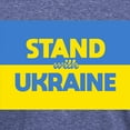 thumbnail image 3 of CafePress - Stand With Ukraine T Shirt - Mens Tri-blend T-Shirt, 3 of 4
