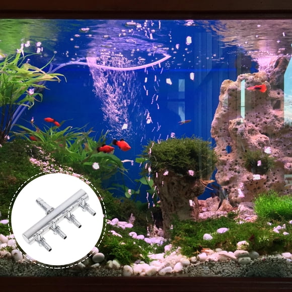 OULII Controlador De De Aire Para Acuario Inoxidable Con Distribuidor Y Ajustable OULII Funda de sofá sin brazos