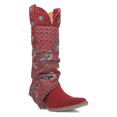 thumbnail image 2 of Dingo  Womens Rhapsody Southwest Snip Toe Cowboy  Casual Boots   Over the Knee Mid Heel 2-3", 2 of 5