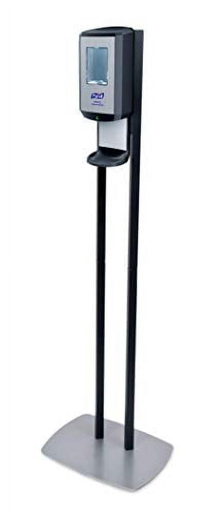 Purell® CS8 Dispenser Floor Stand, For Hand Sanitizer, Graphite, 7418-DS