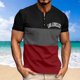 thumbnail image 5 of Mens Casual Pantalones Cortos Cuello Redondo Patchwork Suéter Blusa de Fitness, Camisetas para Hombre, 5 of 8