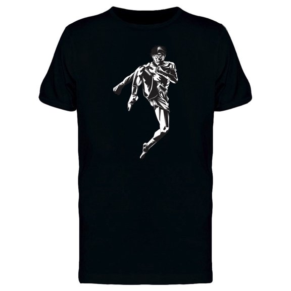 Thai Martial Arts Man Pose Tee Men's -Image by Shutterstock