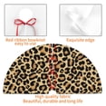 thumbnail image 7 of Cauagu 48" Christmas Tree Skirt Leopard Print Pattern Christmas Tree Decorations Tree Mat for Xmas Decorations Occasion Holiday Home Decor -48", 7 of 7
