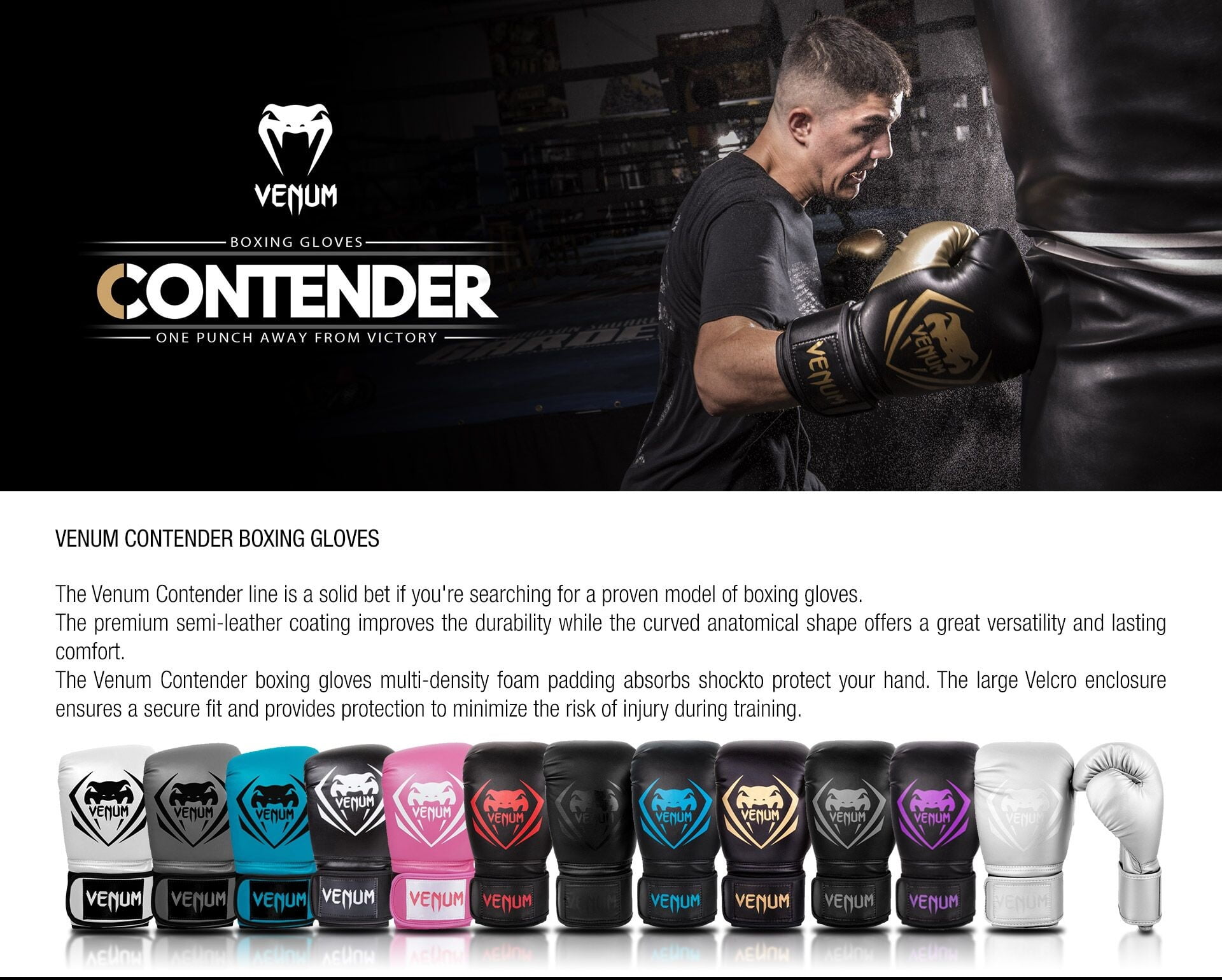 Venum Contender Boxing Gloves