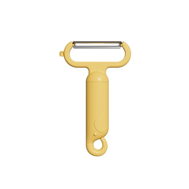 Puntoco Liquidación de suministros de cocina Pelador de acero inoxidable para cocina, hogar, multifuncional, pelador de patatas, cuchillo para frutas, pelador de melones