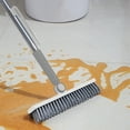 thumbnail image 4 of Cepillo de Suelo con Mango Largo | Limpiador de Grietas y Azulejos con Cerdas Duras | Mango Ergonómico | Cepillo de Baño de Plástico Resistente | Limpiador Multiusos para Rincones Muertos En Suelos y, 4 of 6