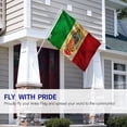 thumbnail image 2 of Bandera Anley Fly Breeze de Nuestra Señora Virgen de Guadalupe 90x150 cm, 2 of 6
