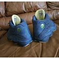 thumbnail image 3 of Ni - ke Men's Ni - ke Air Jordan 13 Retro Squadron Blue Size 9.5 (EXCELLENT SHAPE), 3 of 5