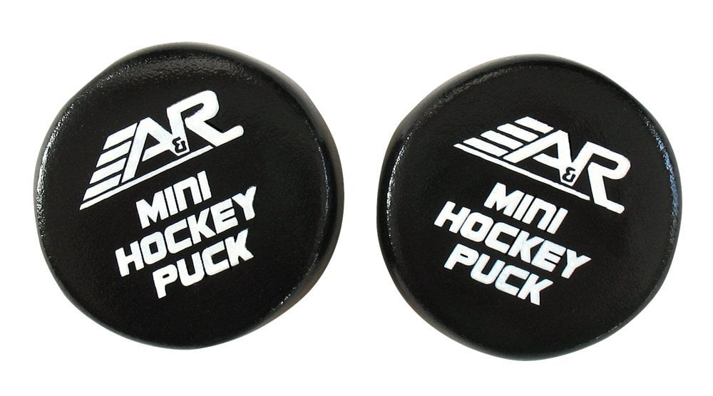 Mini Foam Hockey Pucks (Pack of 2) By A&R Sports by