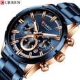thumbnail image 1 of CURREN 8355 Luxury Classic Business Quartz Men Watch 3ATM Waterproof Large Case Big Dial Luminous, 1 of 8