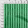 thumbnail image 2 of oneOone Cotton Cambric Green Fabric Chevron Sewing Fabric By The Yard Printed Diy Clothing Sewing Supplies 56 Inch Wide, 2 of 4