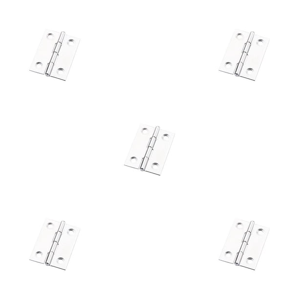 Kenally 1 Juego de bisagras de gabinete pequeñas de 2 pulgadas, fácil instalación, duraderas, resistentes, perfectas para combinar, bisagra plana para Type2 NO2 Kenally CBP384767