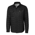 thumbnail image 2 of Men's-Cutter & Buck  Black Wake Forest Demon Deacons Ranier Eco Insulated PrimaLoft Full-Snap Shacket, 2 of 3