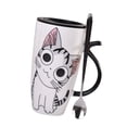 thumbnail image 3 of Gato lindo taza de café de cerámica, tazas de gato con tapa, taza de té de café de cerámica con tapa, 3 of 7
