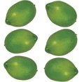 thumbnail image 1 of ZHAOCHENG Limones artificiales realistas, frutas decorativas de espuma hechas a mano para el hogar, la cocina y la decoración de fiestas (9 limones/limas verdes), 1 of 5