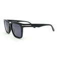 thumbnail image 3 of Hipster Vintage Style Horn Rim Gentlemans Plastic Sunglasses Matte Black - Black, 3 of 4