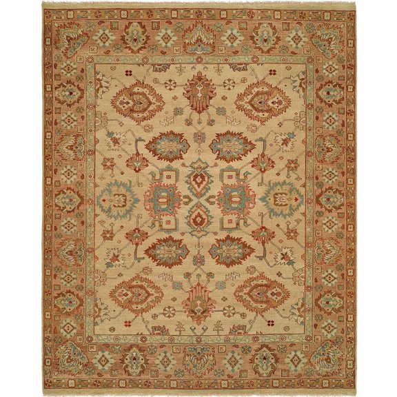 Kalaty Encore Area Rug EC-536 Traditional Multi, Multi, 6' x 9'