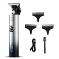 thumbnail image 2 of ziyahi Tondeuse à Cheveux Électrique Rechargeable Professionnelle Tondeuse Réglable Affichage Numérique Salon de Voyage Rasoir Cadeau pour Hommes Or Argent, 2 of 6