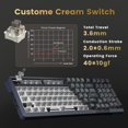 thumbnail image 3 of Teclado mecánico inalámbrico Redragon MDA-Profile 98 teclas, 3 of 9