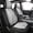 Black and Gray-2-A, variant on Waterproof Faux Leather Car Seat Covers for Ford F150 F250 F350 F450 Super Duty (2009-2026), Custom Fit Automotive Seat Protector for Crew Cab XL XLT Lariat King Ranch Platinum,Five Seats,Black