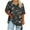 A-Dark Gray, variant on Women and Women's Plus Shirts Plus Size Short Sleeve Tops Casual V Neck Basic Tees Summer Printing Trendy Clothes(Xl-5Xl) D-Black