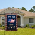 thumbnail image 2 of Amhnf American Independence Day 250th Anniversary 1776 2026 Usa Map Flag Garden Banner For Home Outdoor Garden Yard Decor 12x18 inch, 2 of 5