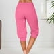 thumbnail image 4 of WILLBEST Pantalones Casuales de Cintura Alta con Cordón y Bolsillos para Mujer: Ideales para Uso Diario. Diseño Elegante para Primavera y Verano. Conjuntos Cómodos y Relajados. Chica, 4 of 5