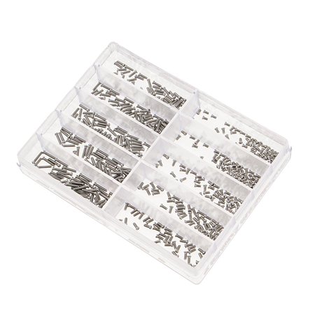 

with 10 assortments of self-tapping screws made of stainless steel sheet