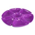thumbnail image 2 of Botanero de Plastico en forma de Trebol Morado FoodKeepers Trebol, 2 of 2